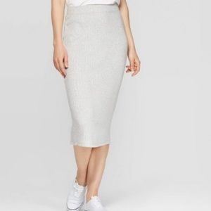 NWOT A New Day Ribbed Midi Dress